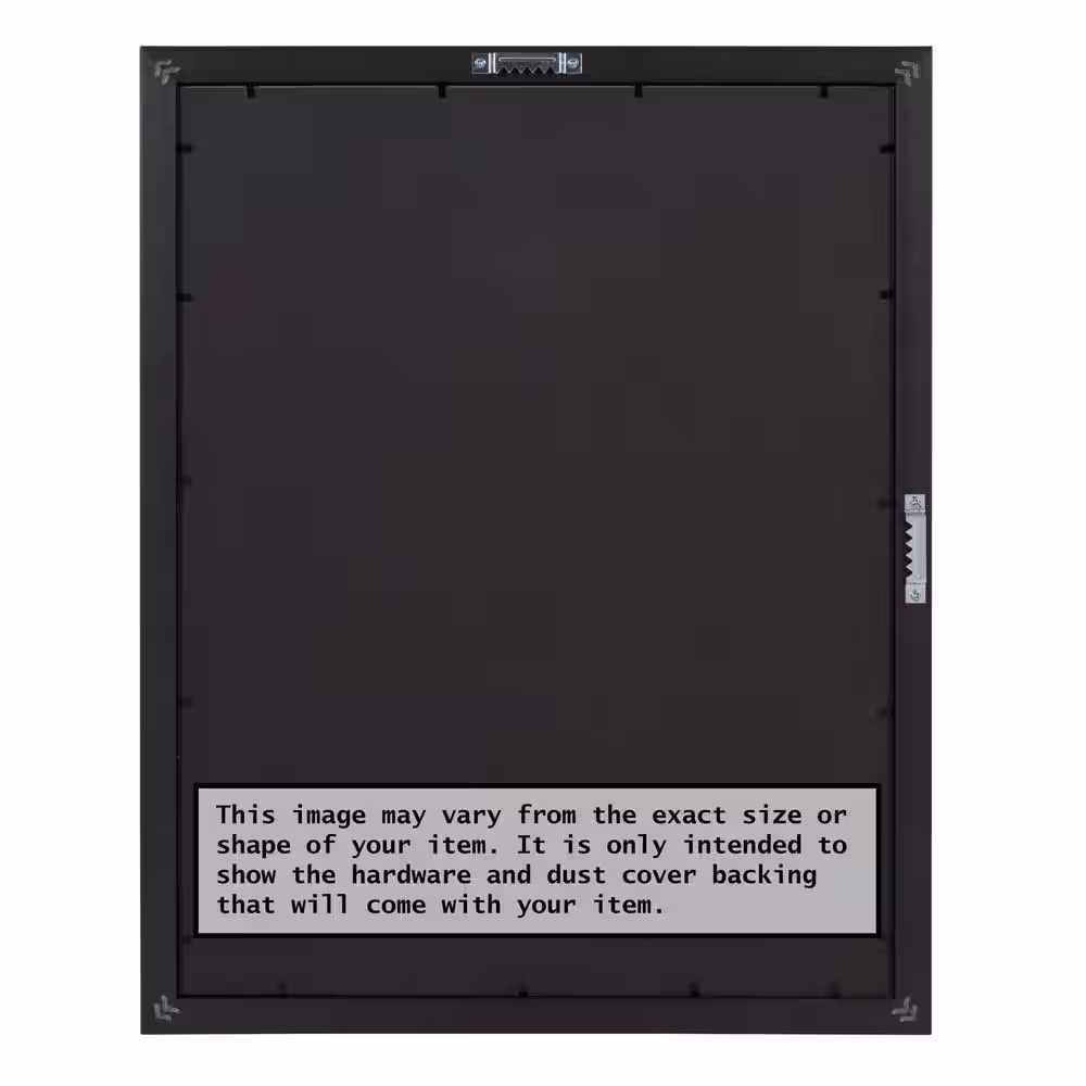 Amanti Art Avon Black Picture Frame Opening Size 24 x 36 in.