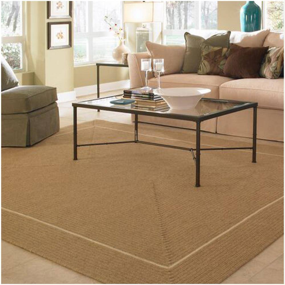 Home Decorators Collection Boston Common Winter Blues 7 ft. x 9 ft. Wool Blend Oval Braided Area Rug