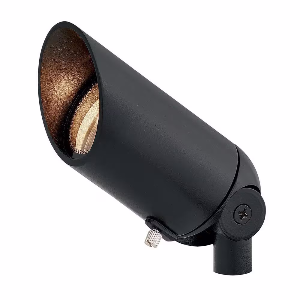HINKLEY Hinkley Landscape Lighting MR16 LED 4w/12v Spot Light, Satin Black