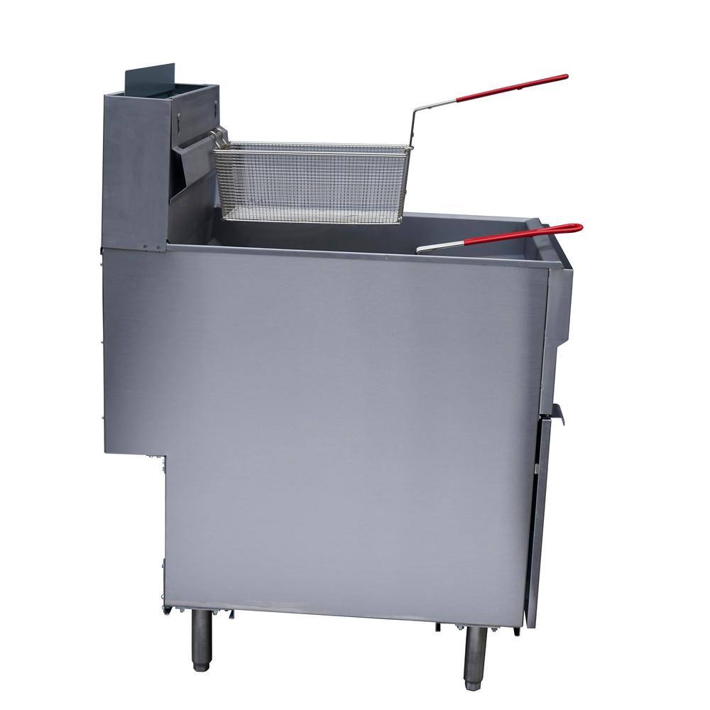 SABA 21 in. 85 lb. Capacity Natural Gas Commercial Fryer